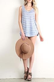  Heather Stripe Tank
