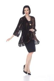  Burnout Velvet Cardigan