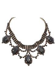  Black Crystal Necklace