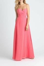  Polka Dot Chiffon Dress