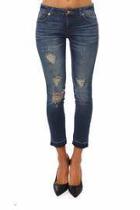  Izzy Cropped Distressed Jeans