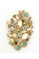  Floral Burst Brooch
