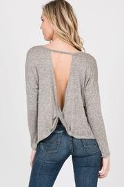  Open Back Twist Top