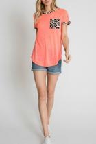  Animal Pocket Top