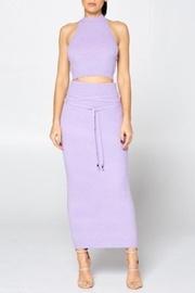  Lilac Skirt Set