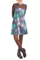  Microtulle Satin Dress