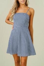  Gingham Tank Dress