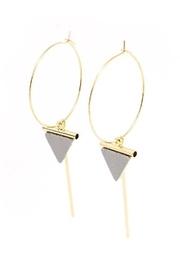  Triangle Drop Earring