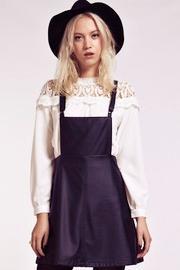 Dahlia Nancy Leather Pinafore