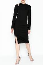  Shoulder Slit Dress
