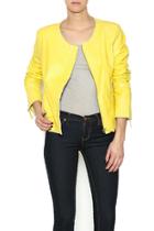  Crew Neck Zipper Jacket