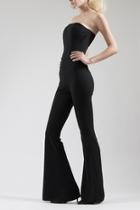  Strapless Corset Jumpsuit