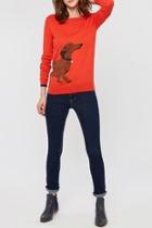  Red Dauchund Sweater