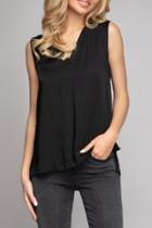 Contrast Neck Band Tank