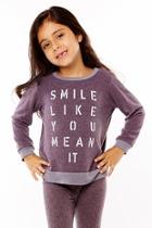  Smile Pullover Top