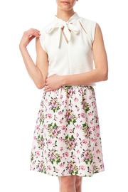  Neck Tie Blouse