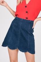  Scallop Edge Skirt