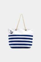  Navy Stripe Bag