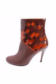  Two-tone Ankle Bootie