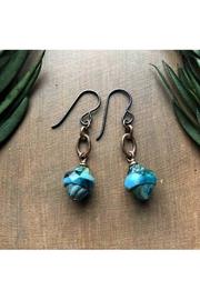  Rustic Teal Earrings