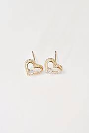  Heart Gem Earrings