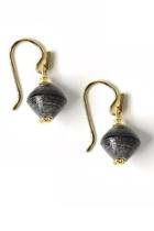  Akola Annette Earring-onyx