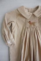  Corduroy Labroador Romper