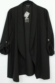  3/4 Sleeve Open Blazer
