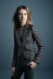  Checkered Blazer