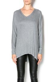  Long Sleeve Rib Top