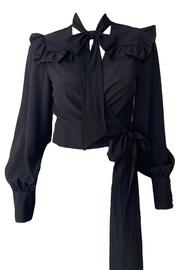  Espionage Wrap Top
