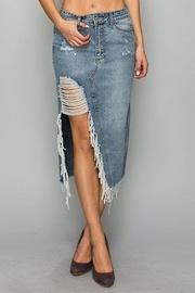  Open Leg Skirt