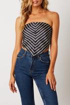  Scarf Crop Top