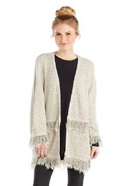  Fringe Cream Cardigan