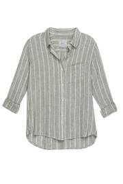  Charli Sage Stripe Top