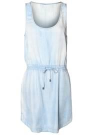  Denim Drawcord Dress