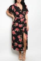  Plus-size Floral Dress