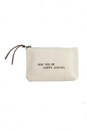  Happy-sentiment Canvas Pouch