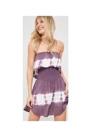  Tie-dye Ruffled Romper