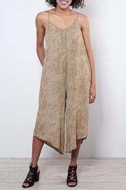  Loose Crepe Jumpsuit