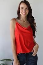  Sultry Satin Tank