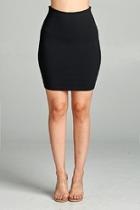  Mini Ponte Skirt