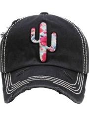  Floral Cactus Hat