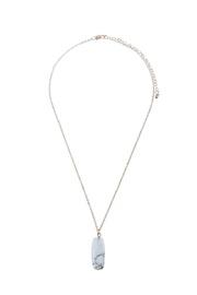 Semiprecious Pendant Necklace