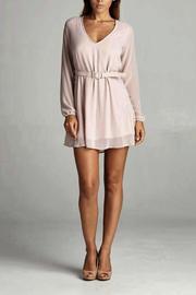  Blush Belted Dress