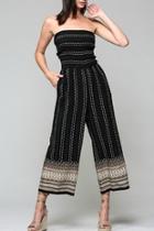  Boho Border Jumpsuit