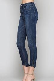  Zipper-ankle Skinny Jean