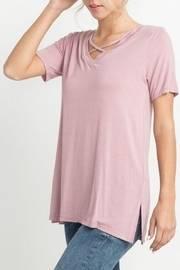  Crisscross Front Shirt