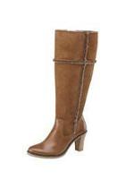  Tan Shearling Boot