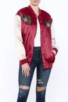  Red Bomber Jacket